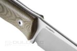 Фиксиран нож LionSteel M4 Green Canvas M390 95мм » Dulotec.BG