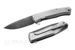 Сгъваем нож Damascus LionSteel Myto Titan 83мм » Dulotec.BG