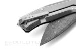 Сгъваем нож Damascus LionSteel Myto Titan 83мм » Dulotec.BG