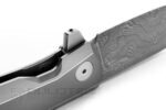 Сгъваем нож Damascus LionSteel Myto Titan 83мм » Dulotec.BG