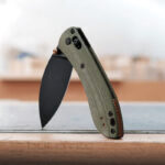 Сгъваем нож Vosteed Mini Nightshade 14C28N G10 зелен 66мм » Dulotec.BG