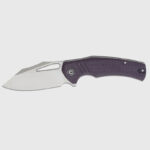 Джобен нож с микарта Civivi BullTusk 14C28N Purple » Dulotec.BG