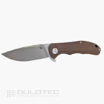 Сгъваем нож CH KNIVES SPEAR-GR2 M390 Titanium Gray & Blue » Dulotec.BG