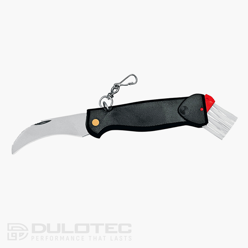 Нож за гъби Fox Mushroom Knife 420C с четка » Dulotec.BG