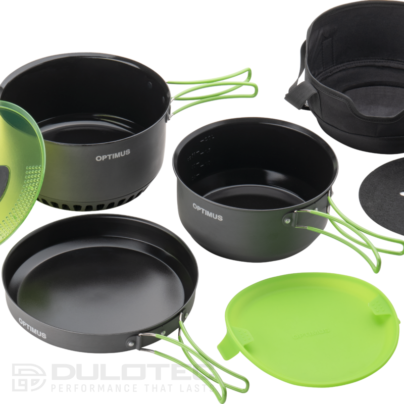 Готварски комплект Optimus Terra Camp 4 Pot Set » Dulotec.BG