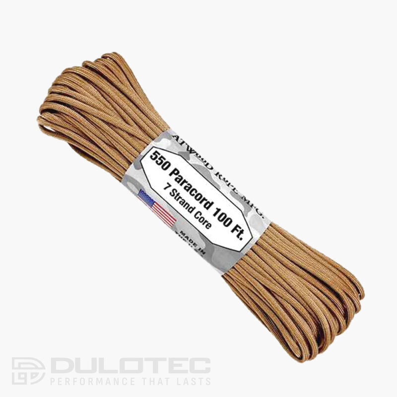 Паракорд 550 Atwood Rope 250кг Койот 30м » Dulotec.BG