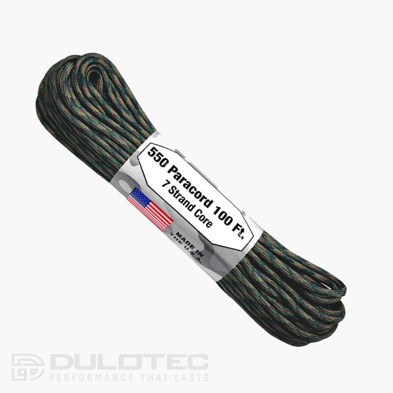Паракорд 550 Atwood Rope 250 кг Woodland 30 м » Dulotec.BG