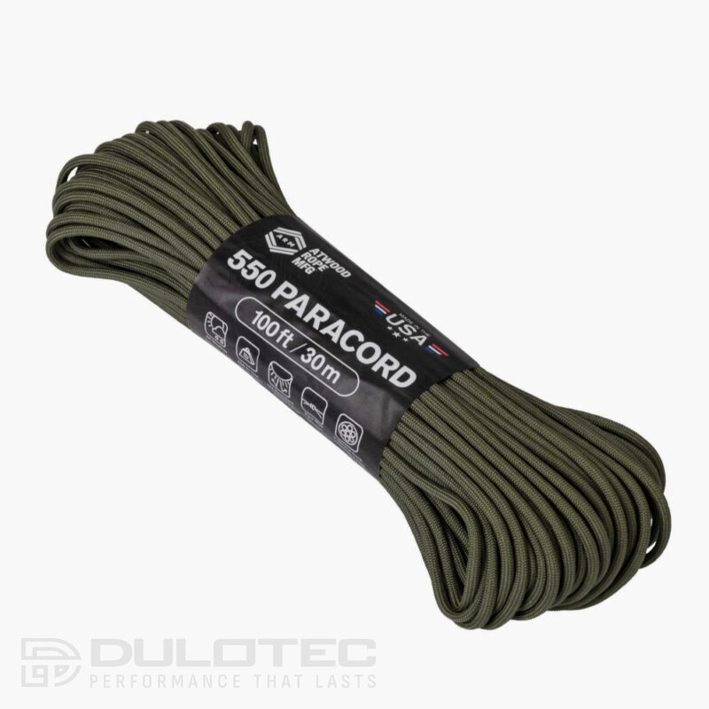 Паракорд 550 Atwood Rope 30м Маслинено Зелен 250кг » Dulotec.BG