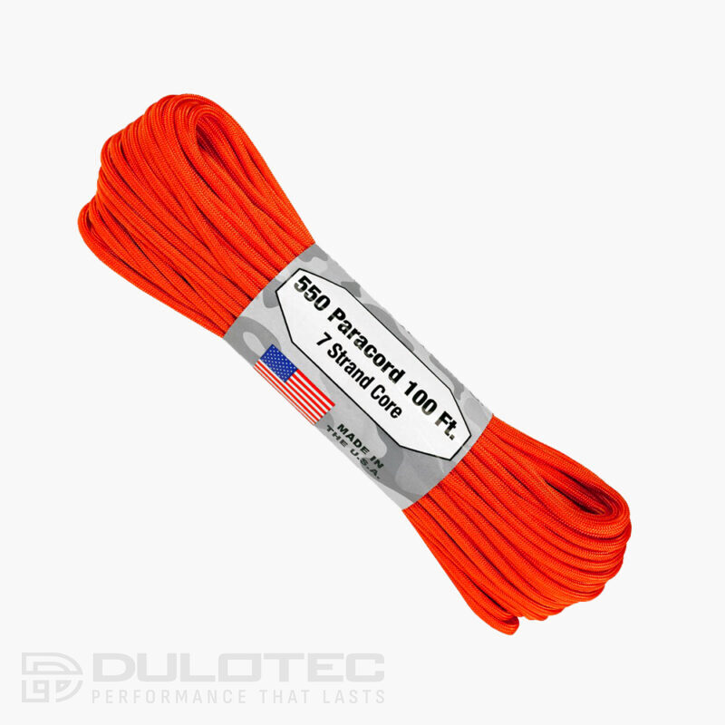 Паракорд 550 Atwood Rope Burnt Orange 30м 250кг » Dulotec.BG