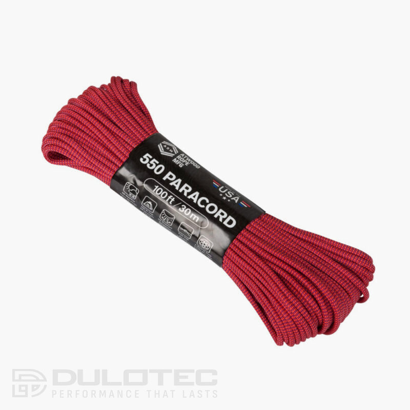 Паракорд 550 Blood Moon 30м - Издръжливо въже Atwood Rope » Dulotec.BG