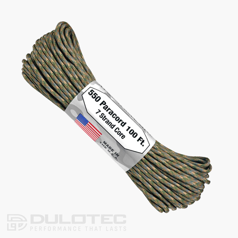 Паракорд 550lb Atwood Rope Multicam 30м - 250кг » Dulotec.BG