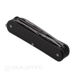 Мултифункционален нож Fox VULPIS N690Co 3K carbon fiber » Dulotec.BG