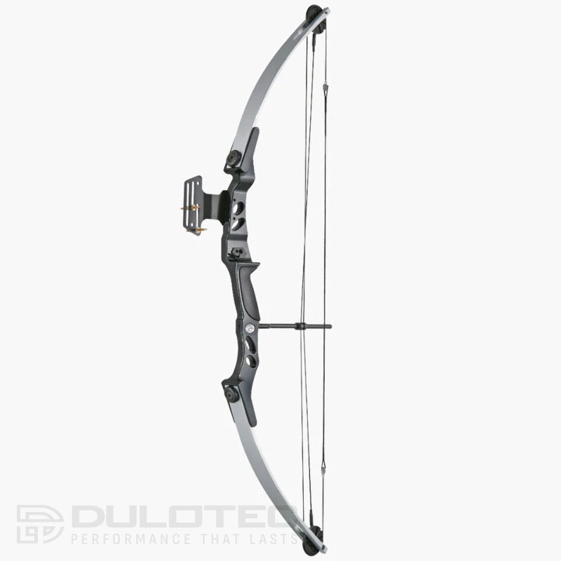 Полиспастен лък Man Kung MK-CB55SB Compound Bow Silver 55 lbs 240 fps » Dulotec.BG