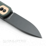 Нож Vosteed Corgi 14C28N Micarta Green Stonewashed Black » Dulotec.BG