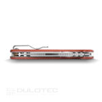 Сгъваем нож Vosteed Porcupine 14C28N кафява микарта » Dulotec.BG