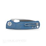 Сгъваем нож Vosteed Porcupine 14C28N синя микарта » Dulotec.BG