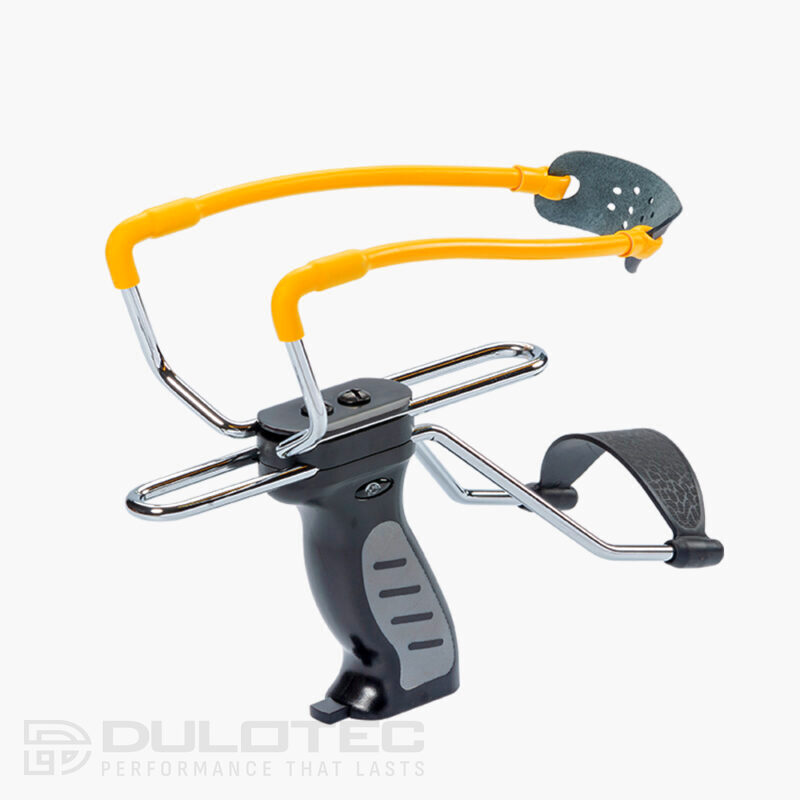 Прашка за стрелба Man Kung MK-SL06 Black с дозатор » Dulotec.BG