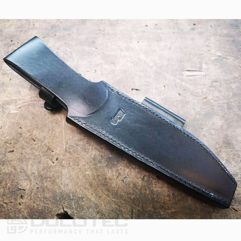 Кожена кания TRC за нож Apocalypse black » Dulotec.BG