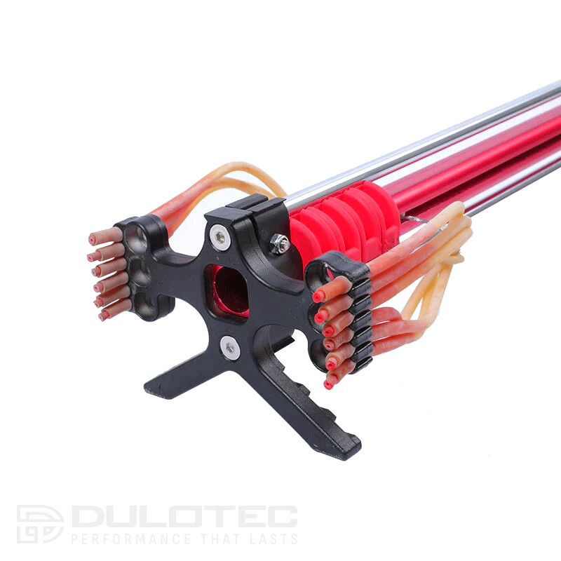 Ловна прашка WUSAN Shotgun 82 см с релса за оптика » Dulotec.BG