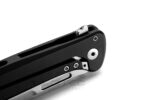 Нож LionSteel Skinny MagnaCut Aluminium Black » Dulotec.BG