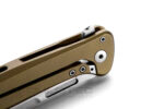 Нож LionSteel Skinny MagnaCut Aluminium Green » Dulotec.BG