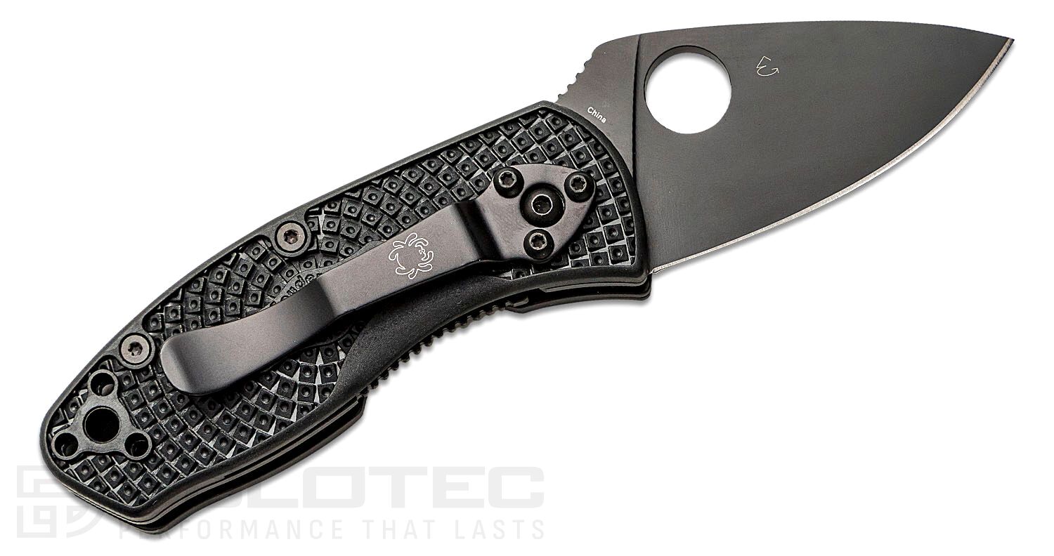 Нож Spyderco AMBITIOUS LIGHTWEIGHT 8Cr13MoV FRN BLACK BLADE » Dulotec.BG Нож Spyderco AMBITIOUS LIGHTWEIGHT 8Cr13MoV FRN BLACK BLADE » Dulotec.BG
