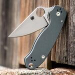 Сгъваем нож Spyderco Para 3 G-10 Dark Gray MAXAMET » Dulotec.BG