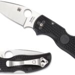 Нож Spyderco PARA 3 S45VN G-10 BLACK BLADE » Dulotec.BG