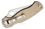 Нож Spyderco Para Military 2 CRU-WEAR MICARTA » Dulotec.BG