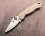 Нож Spyderco Para Military 2 CRU-WEAR MICARTA » Dulotec.BG