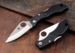 Компактен джобен нож Spyderco LadyBug 3 Black VG10 » Dulotec.BG