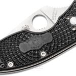 Сгъваем нож Spyderco Grasshopper Black 12C27 (52 мм) » Dulotec.BG