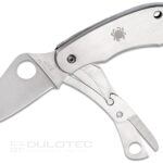 Сгъваем нож Spyderco Grasshopper 12C27 Stainless 52мм » Dulotec.BG