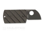 Компактен джобен нож Spyderco Dog Tag Folder CF » Dulotec.BG