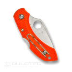 Сгъваем нож Spyderco Native Chief 2 Lightweight Salt жълт » Dulotec.BG