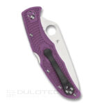 Сгъваем нож Spyderco Essenza N690Co Aluminum » Dulotec.BG