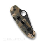 Сгъваем нож Spyderco Para 3 CPM 15V G-10 Brown » Dulotec.BG