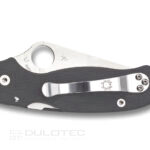 Сгъваем нож Spyderco Para Military 2 MAXAMET тъмносив G-10 » Dulotec.BG