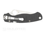 Сгъваем нож Spyderco Para Military 2 MAXAMET тъмносив G-10 » Dulotec.BG