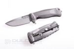 Сгъваем нож LionSteel SR-22 Titanium Grey Sleipner 80мм » Dulotec.BG