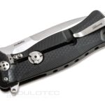 Сгъваем нож LionSteel SR-22 Titanium Grey Sleipner 80мм » Dulotec.BG