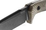 Тактически нож LionSteel T5 Niolox Green Canvas Micarta » Dulotec.BG