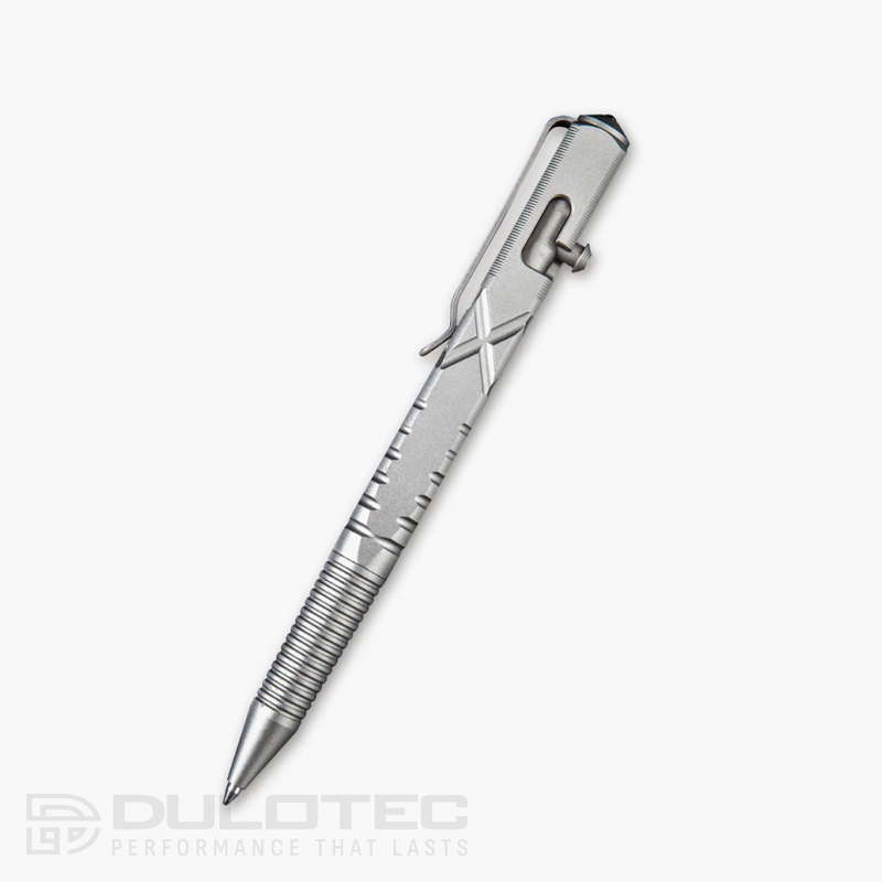 Тактическа химикалка CIVIVI C-Quill сива алуминий 128 мм » Dulotec.BG