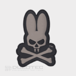 Тактически пач 3D PVC Samurai grey/black 4.5х4.5 см » Dulotec.BG