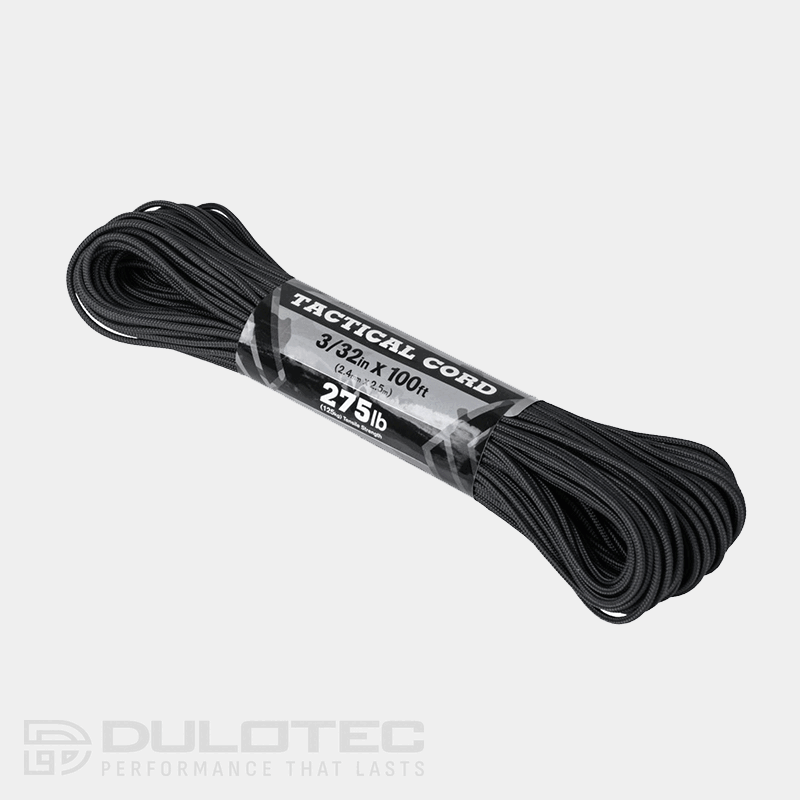 Тактическо въже Atwood Rope 275 Cord Black 30м » Dulotec.BG
