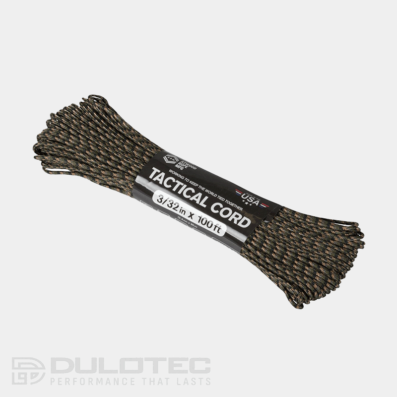 Тактическо въже Atwood Rope Tactical 275 Cord Forest Camo » Dulotec.BG