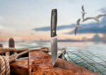 Ловен нож TRC THIS IS FREEDOM черен M390 Canvas Micarta » Dulotec.BG