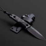 Тактически нож TRC Urban Tactical Elmax DLC Black Camo Carbon Fiber » Dulotec.BG