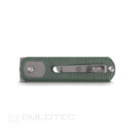 Сгъваем нож Vosteed Corgi Pup 14C28N зелена микарта 60мм » Dulotec.BG