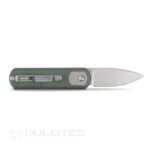 Сгъваем нож Vosteed Corgi Pup 14C28N зелена микарта 60мм » Dulotec.BG